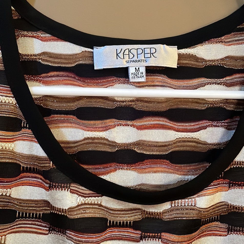 Kasper sleeveless blouse